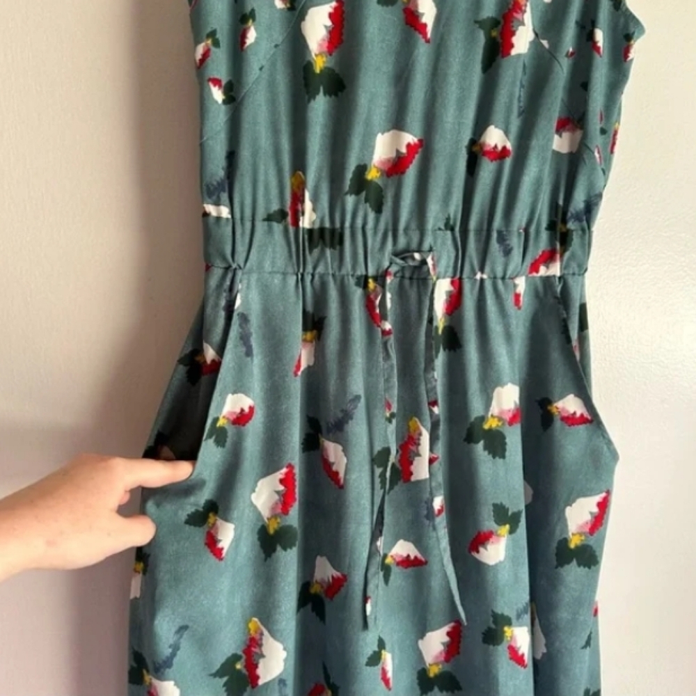 Floral printed long skirt - Picture 4 of 5